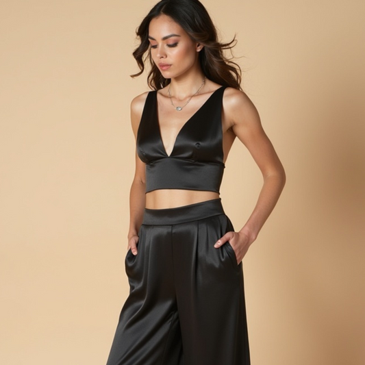 Top Bustier "LAVA" - Rot GOOD GIRL BAD HABITS