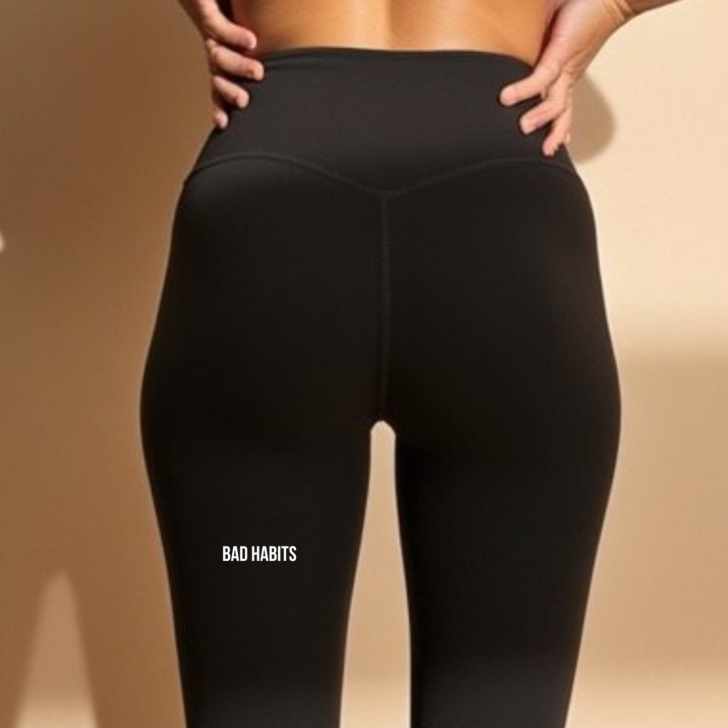Leggings „Bad Habits" – Schwarz GOOD GIRL BAD HABITS