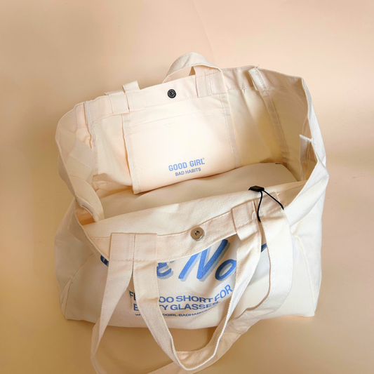 Tote Bag "WINE NOT?" GOOD GIRL BAD HABITS