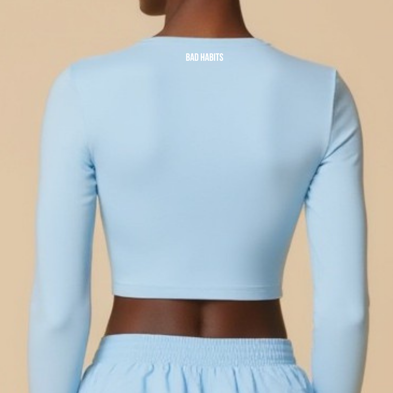 Longsleeve Crop Top – GOOD GIRL® - BAD HABITS - Braun GOOD GIRL BAD HABITS