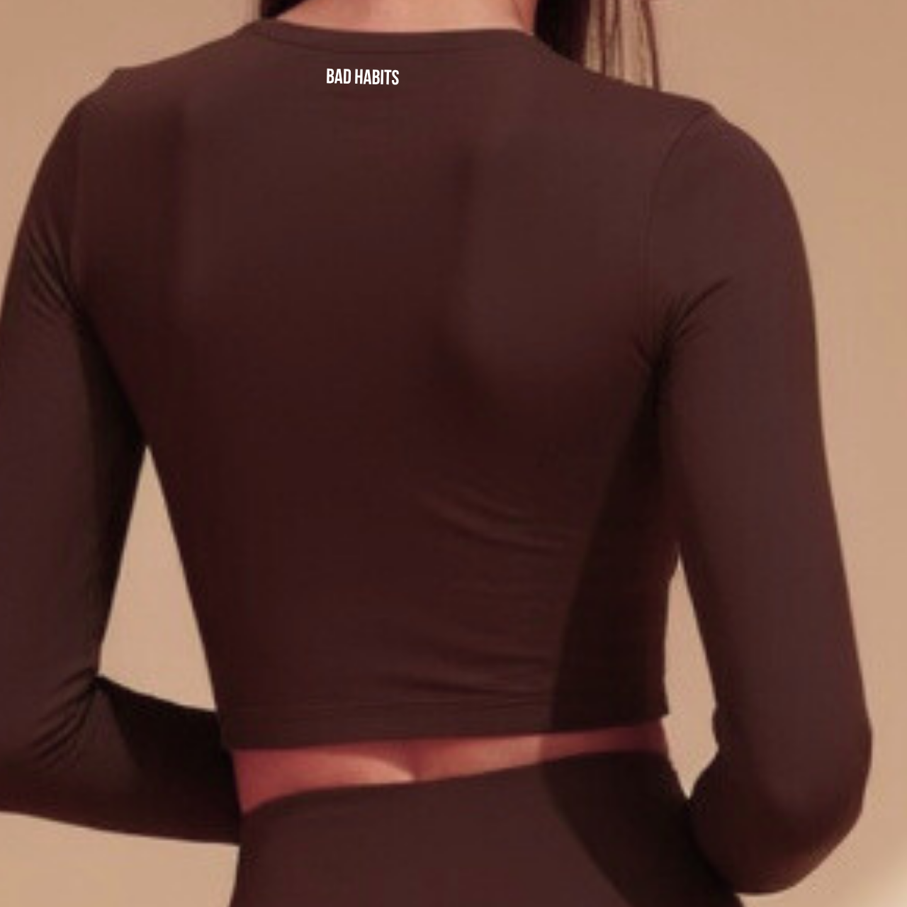 Longsleeve Crop Top – GOOD GIRL® - BAD HABITS - Braun GOOD GIRL BAD HABITS