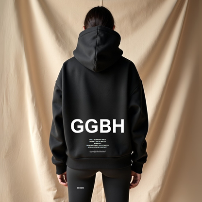 Hoodie mit Reißverschluss "Look Mom" - Pink GOOD GIRL BAD HABITS