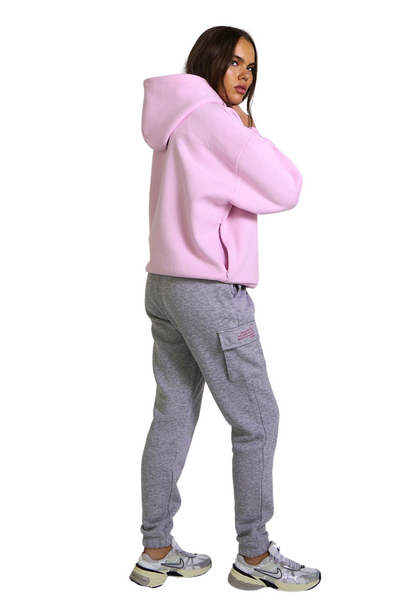 KRYMMY Hoodie Pink GOOD GIRL BAD HABITS
