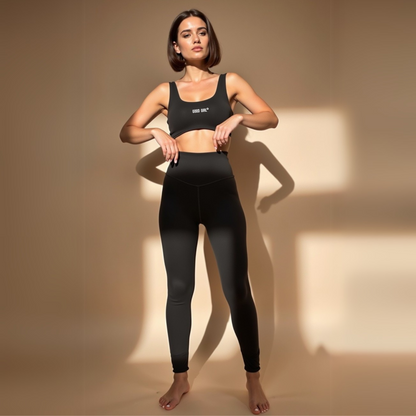 Leggings „Bad Habits" – Schwarz GOOD GIRL BAD HABITS