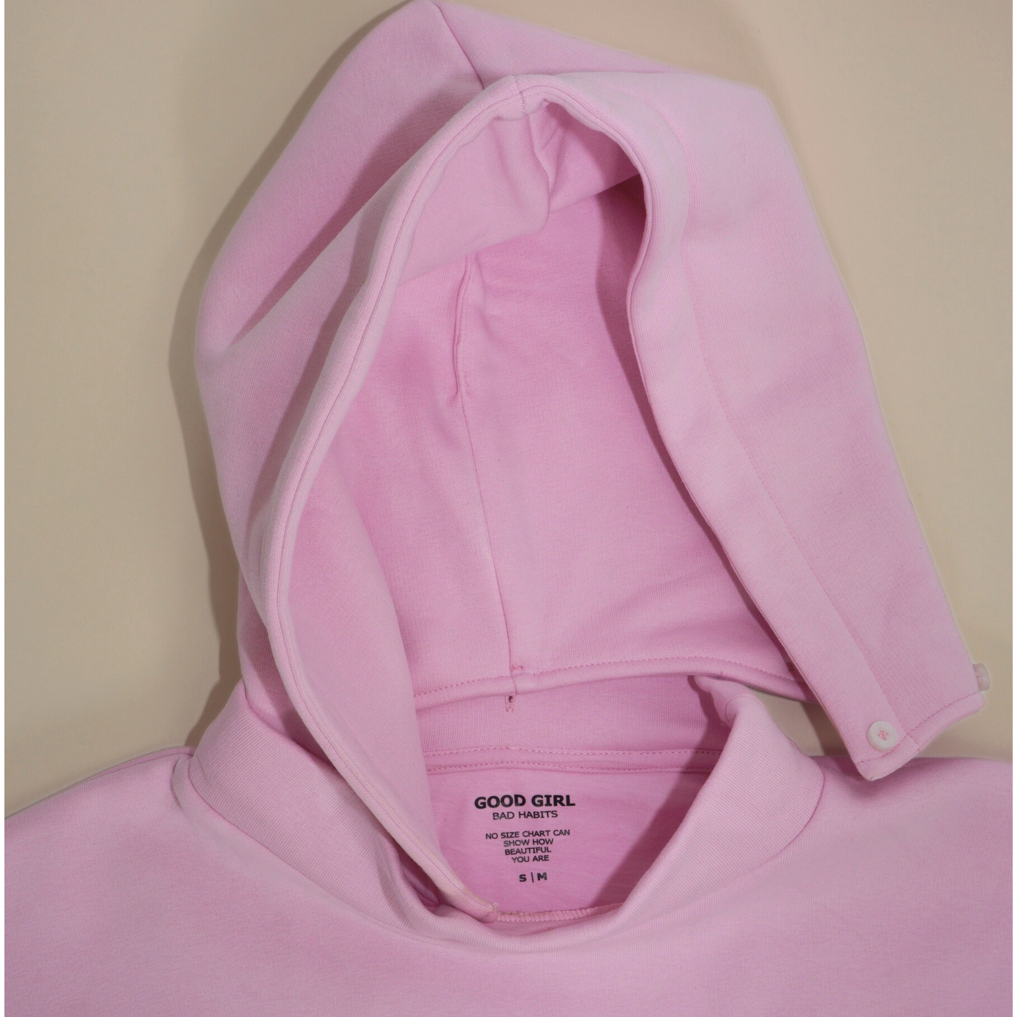 Hoodie "BAD GIRLS GO TO PARIS" - Pink GOOD GIRL BAD HABITS