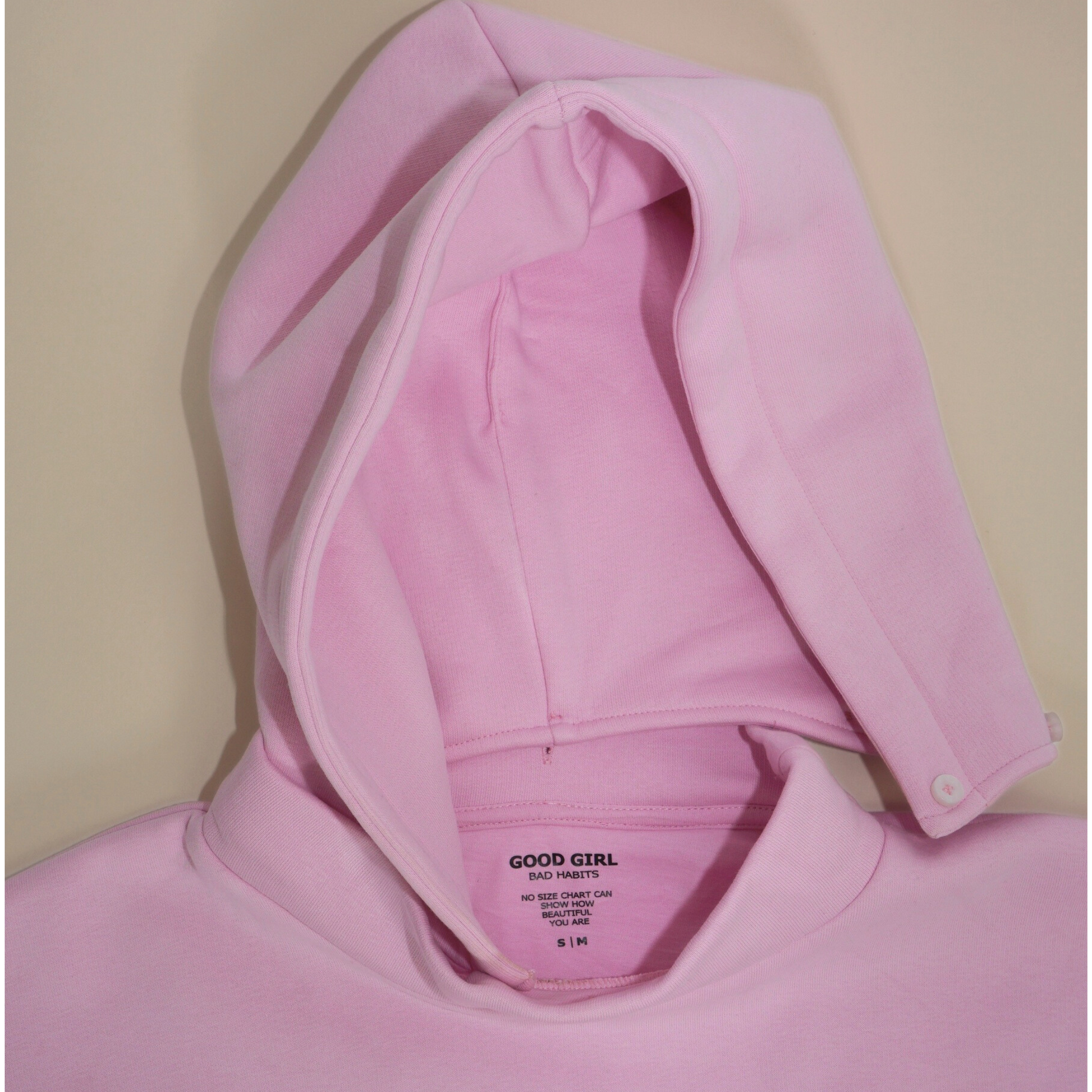 Hoodie "BAD GIRLS GO TO PARIS" - Pink GOOD GIRL BAD HABITS