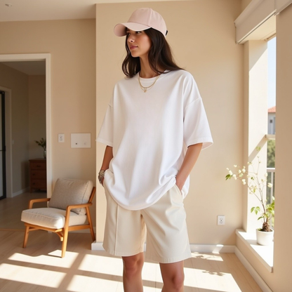 Oversized T-Shirt "Hot Ladies prefer Spicy Margaritas" GOOD GIRL BAD HABITS