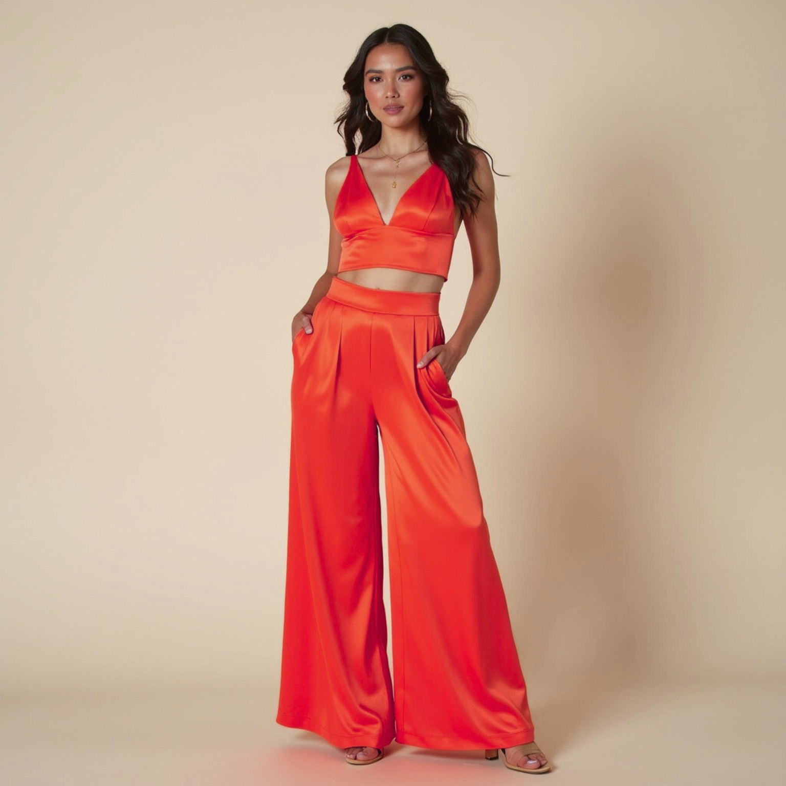 Top Bustier "LAVA" - Rot GOOD GIRL BAD HABITS