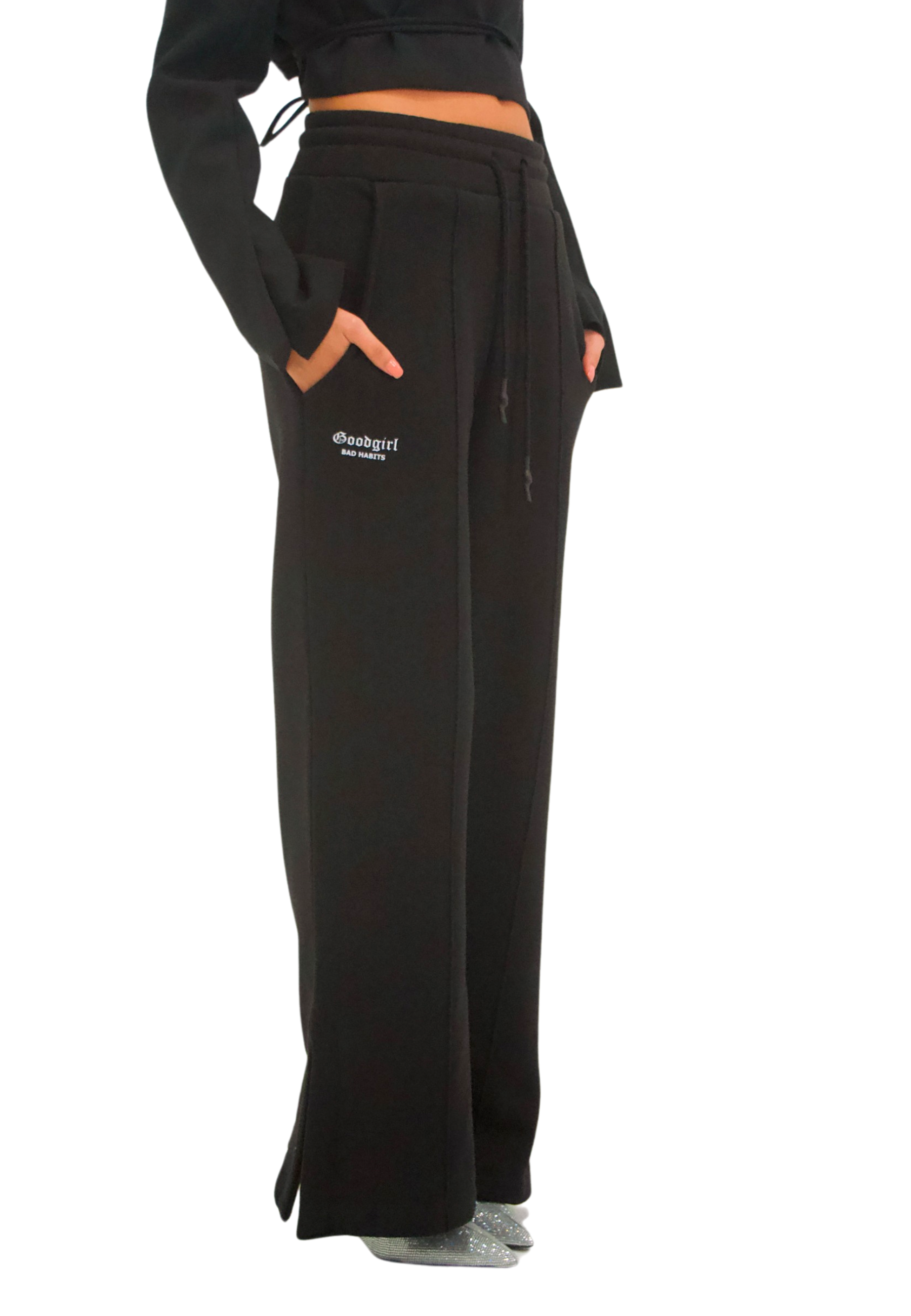 SAYEN Jogginghose Schwarz GOOD GIRL BAD HABITS