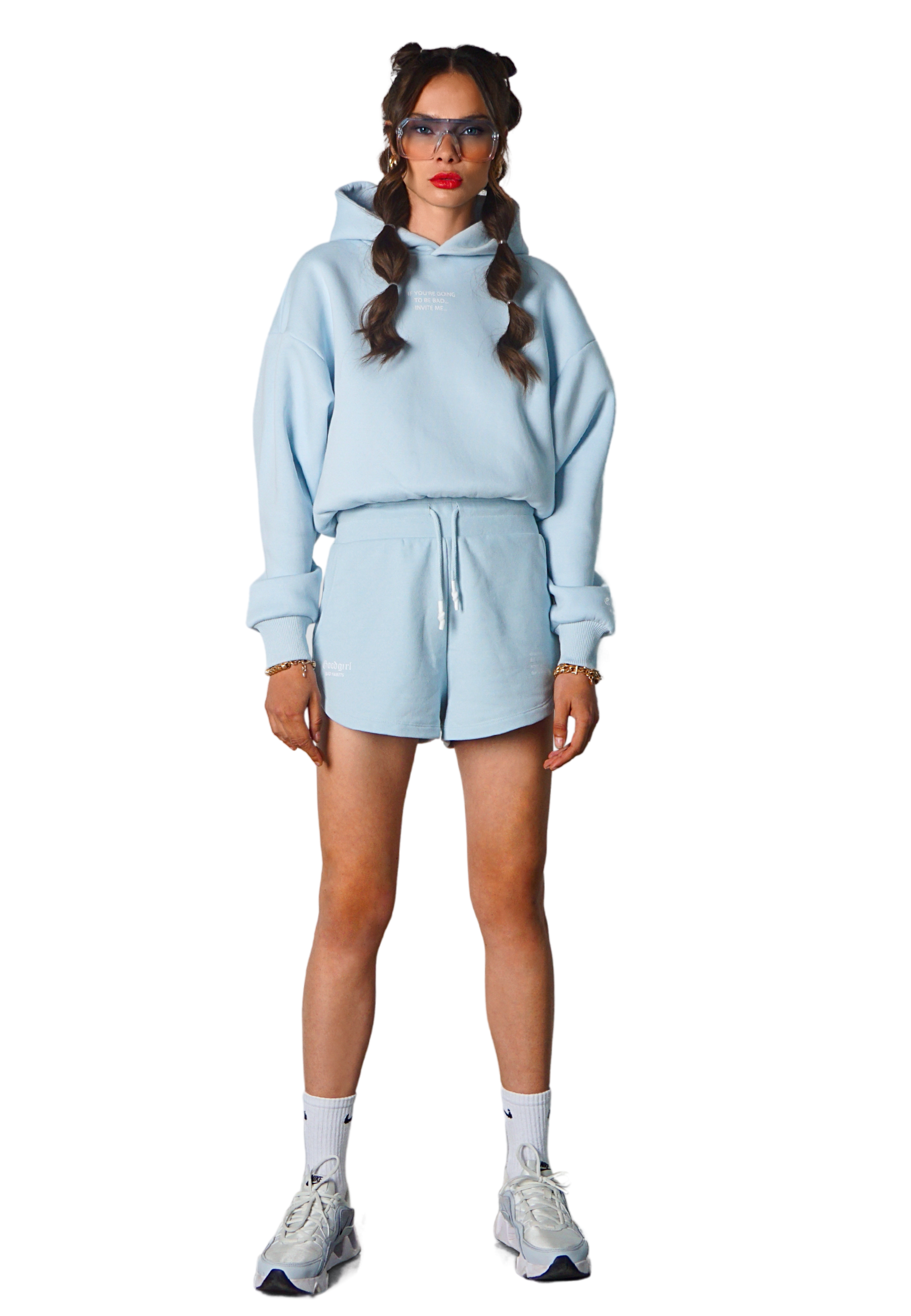 SOPHIA Shorts Hellblau GOOD GIRL BAD HABITS