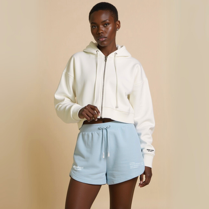 Shorts "VIVACIOUS" Hellblau GOOD GIRL BAD HABITS