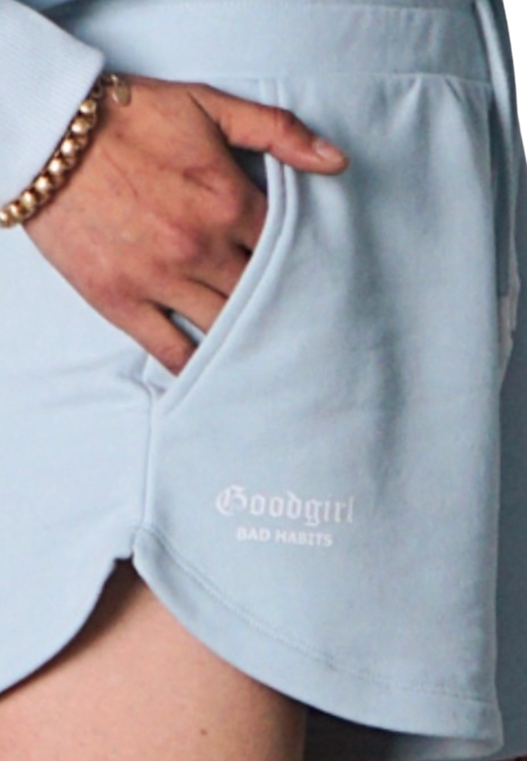 SOPHIA Shorts Hellblau GOOD GIRL BAD HABITS