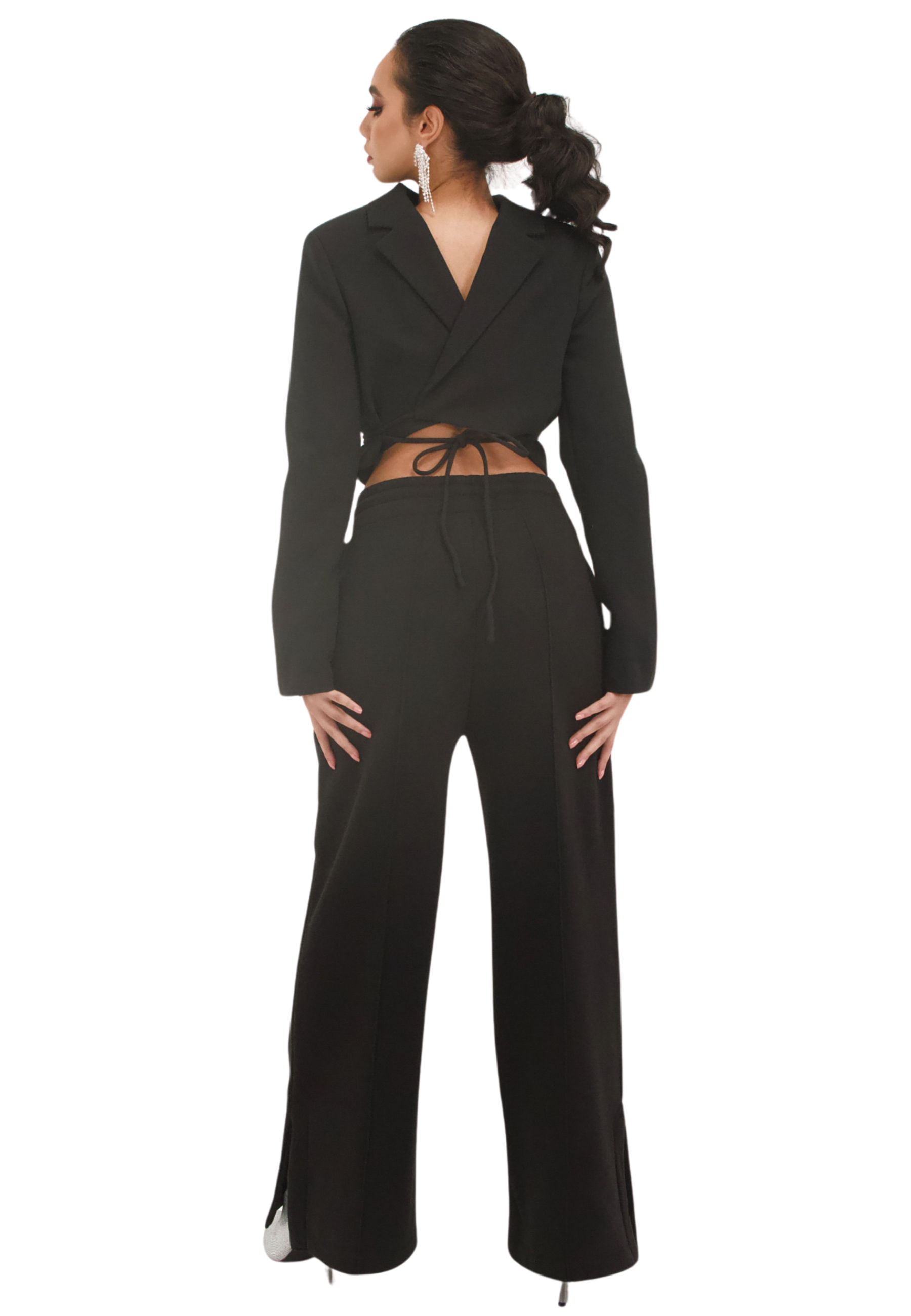 SAYEN Jogginghose Schwarz GOOD GIRL BAD HABITS