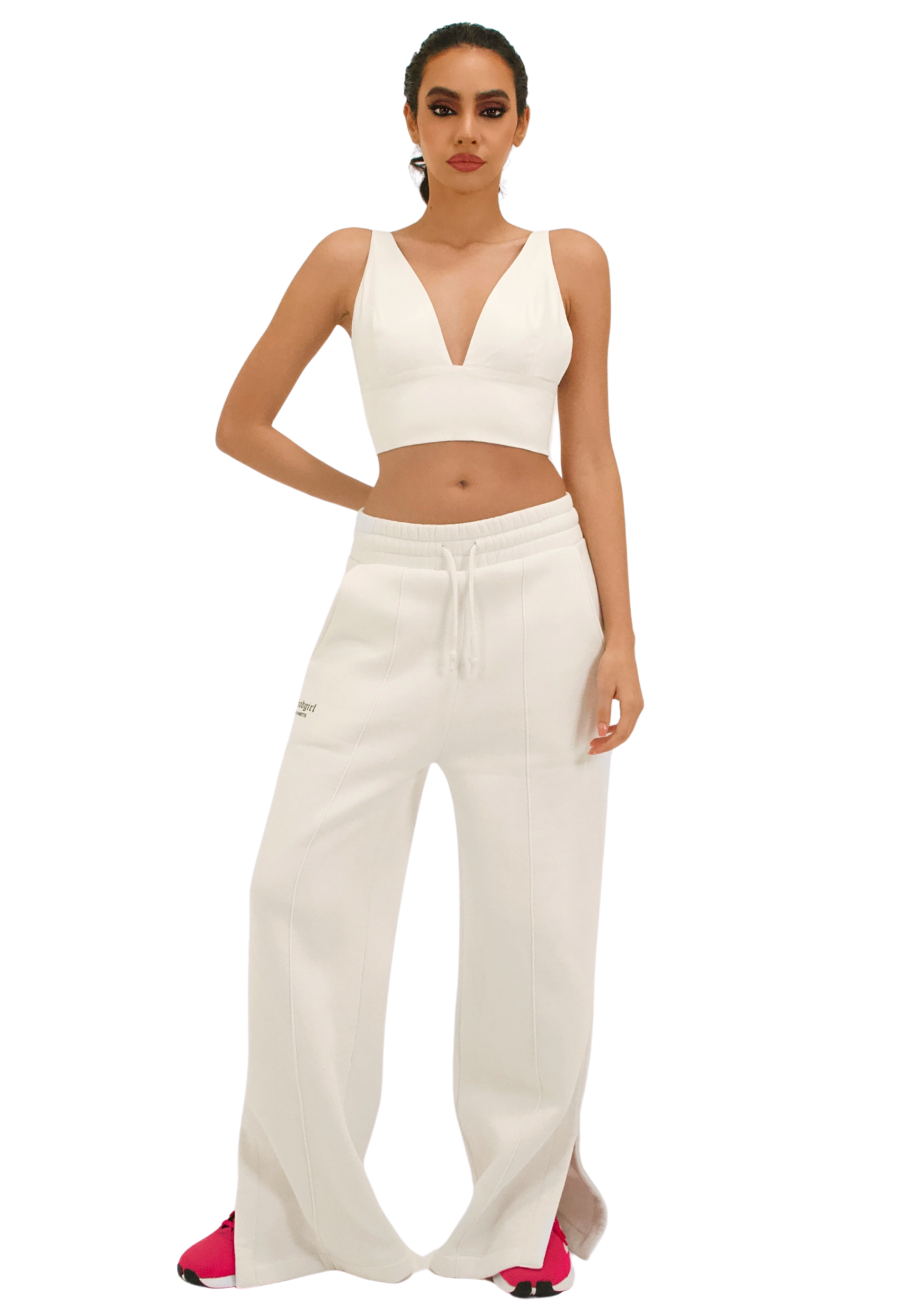 SAYEN Jogginghose Weiss GOOD GIRL BAD HABITS