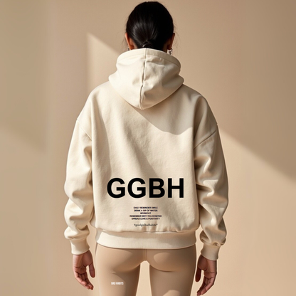 Hoodie mit Reißverschluss "Look Mom" - Pink GOOD GIRL BAD HABITS