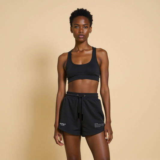 Shorts "VIVACIOUS" Schwarz GOOD GIRL BAD HABITS