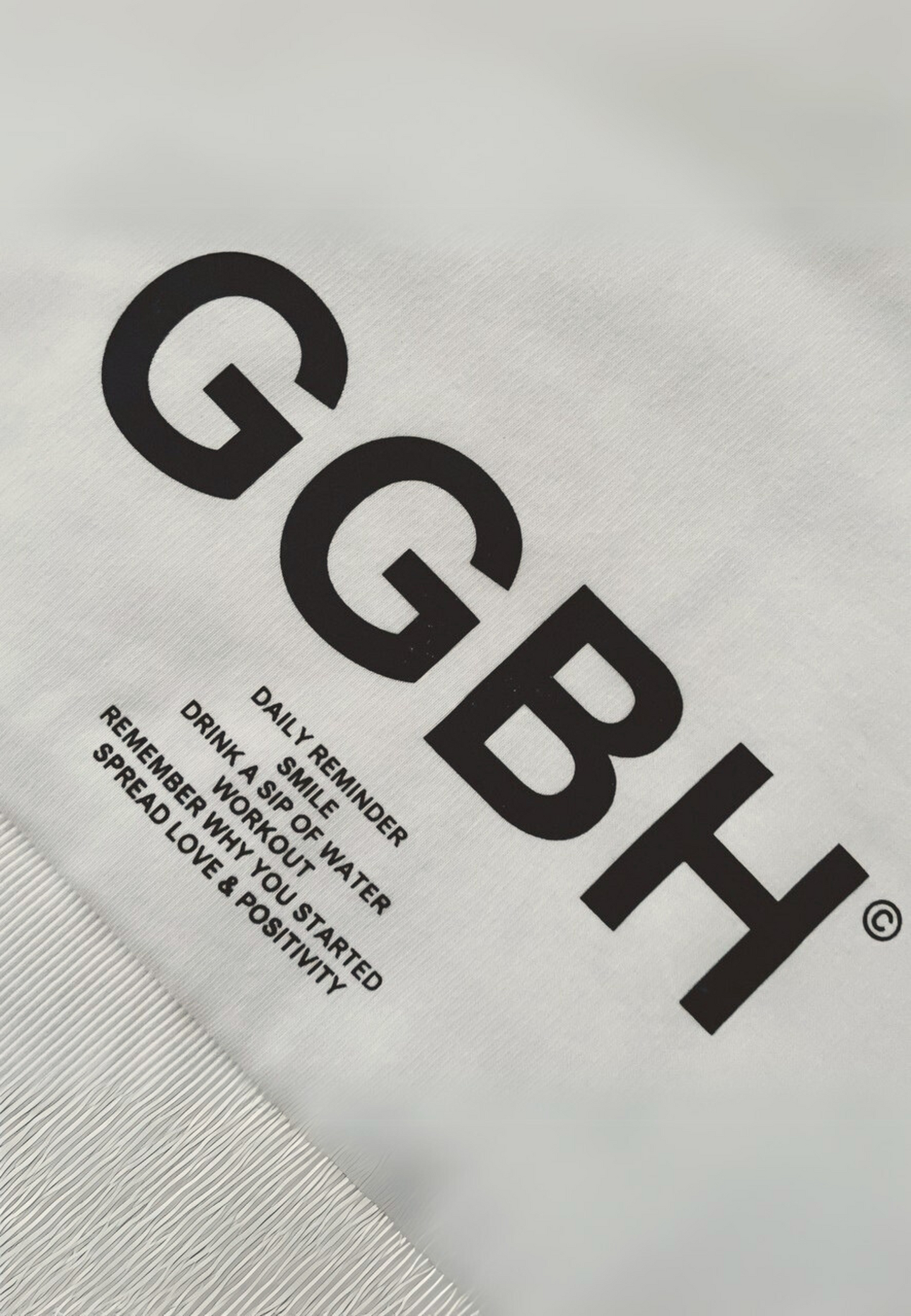 LAVYNNA Sweatjacke Weiss GOOD GIRL BAD HABITS