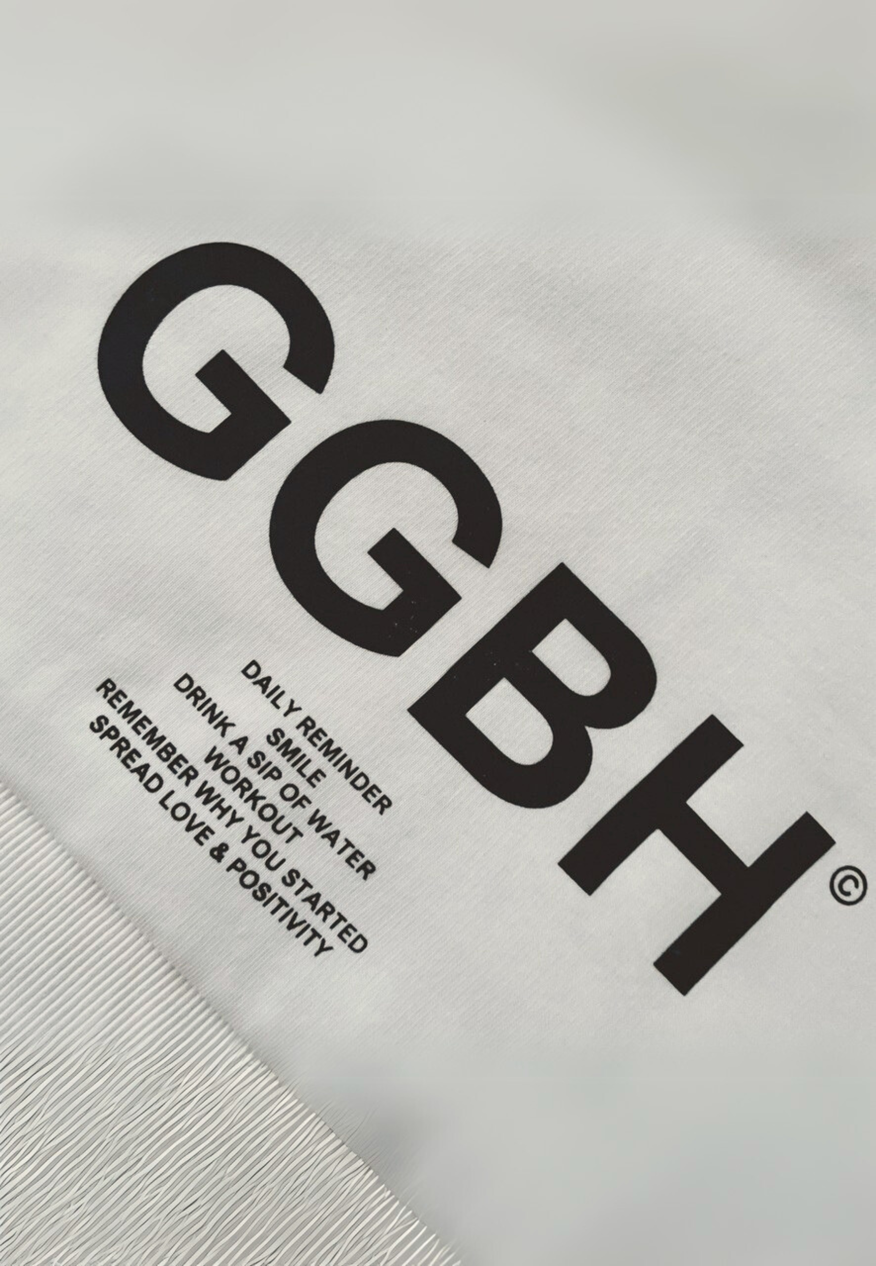 LAVYNNA Sweatjacke Weiss GOOD GIRL BAD HABITS