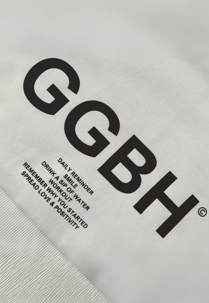 LAVYNNA Sweatjacke Weiss GOOD GIRL BAD HABITS