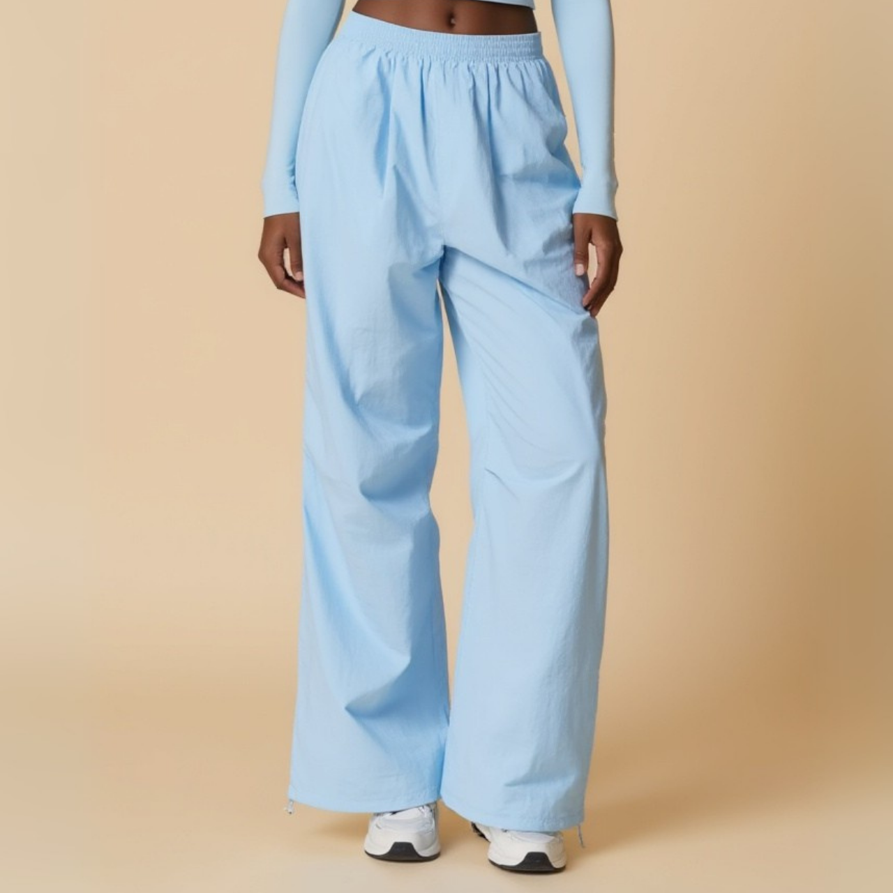 Windbreaker Pants - "BAD GIRLS GO TO PARIS" GOOD GIRL BAD HABITS