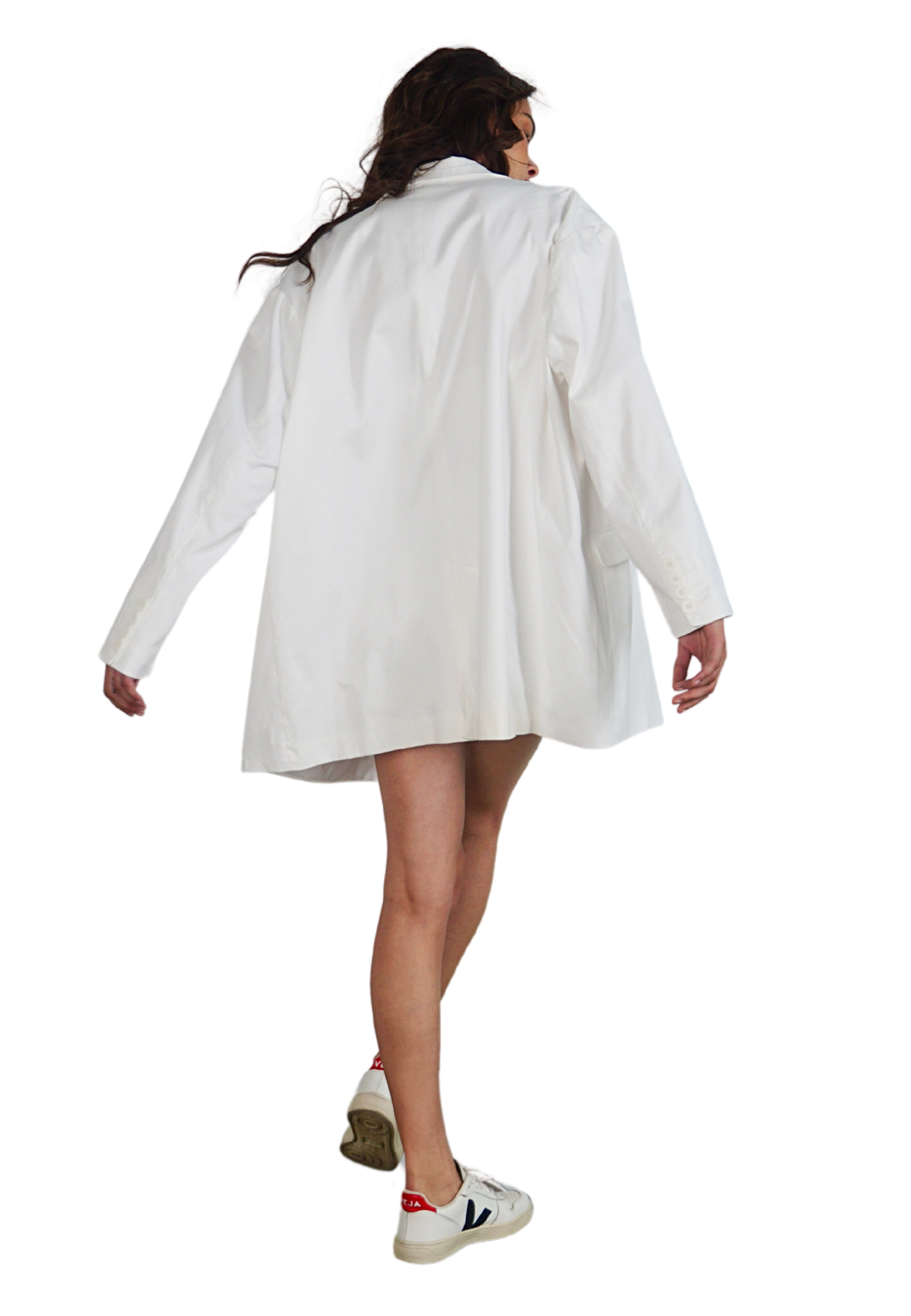 SWANTO Blazer Weiss GOOD GIRL BAD HABITS
