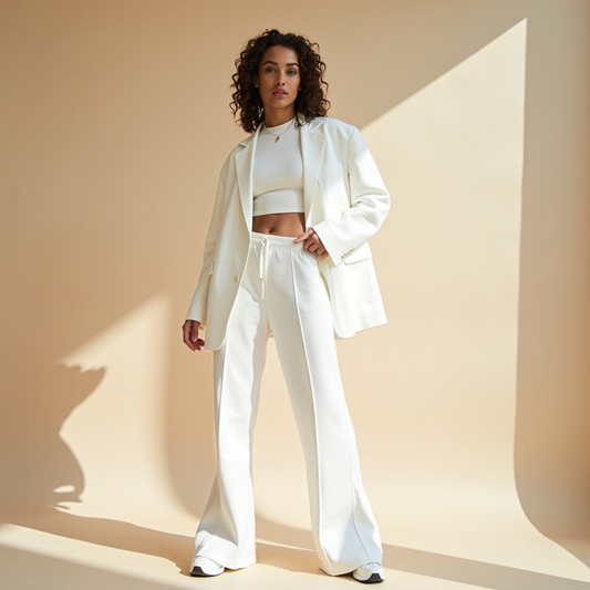 SWYNTO Blazer Weiss GOOD GIRL BAD HABITS