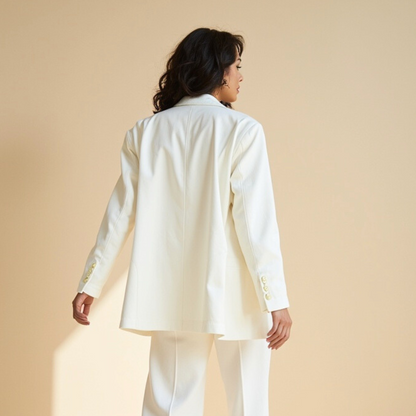 SWYNTO Blazer Weiss GOOD GIRL BAD HABITS