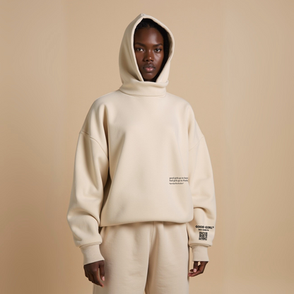 Hoodie "BAD GIRLS GO TO PARIS" - Pink GOOD GIRL BAD HABITS
