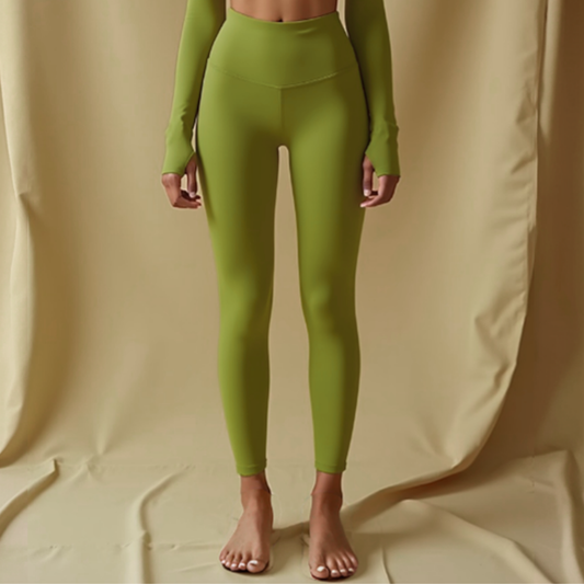 Leggings "BAD HABITS" Green GOOD GIRL BAD HABITS