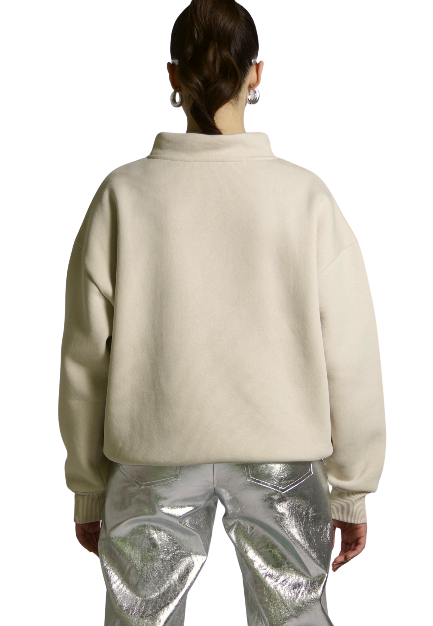 KRYMMY Hoodie Beige GOOD GIRL BAD HABITS