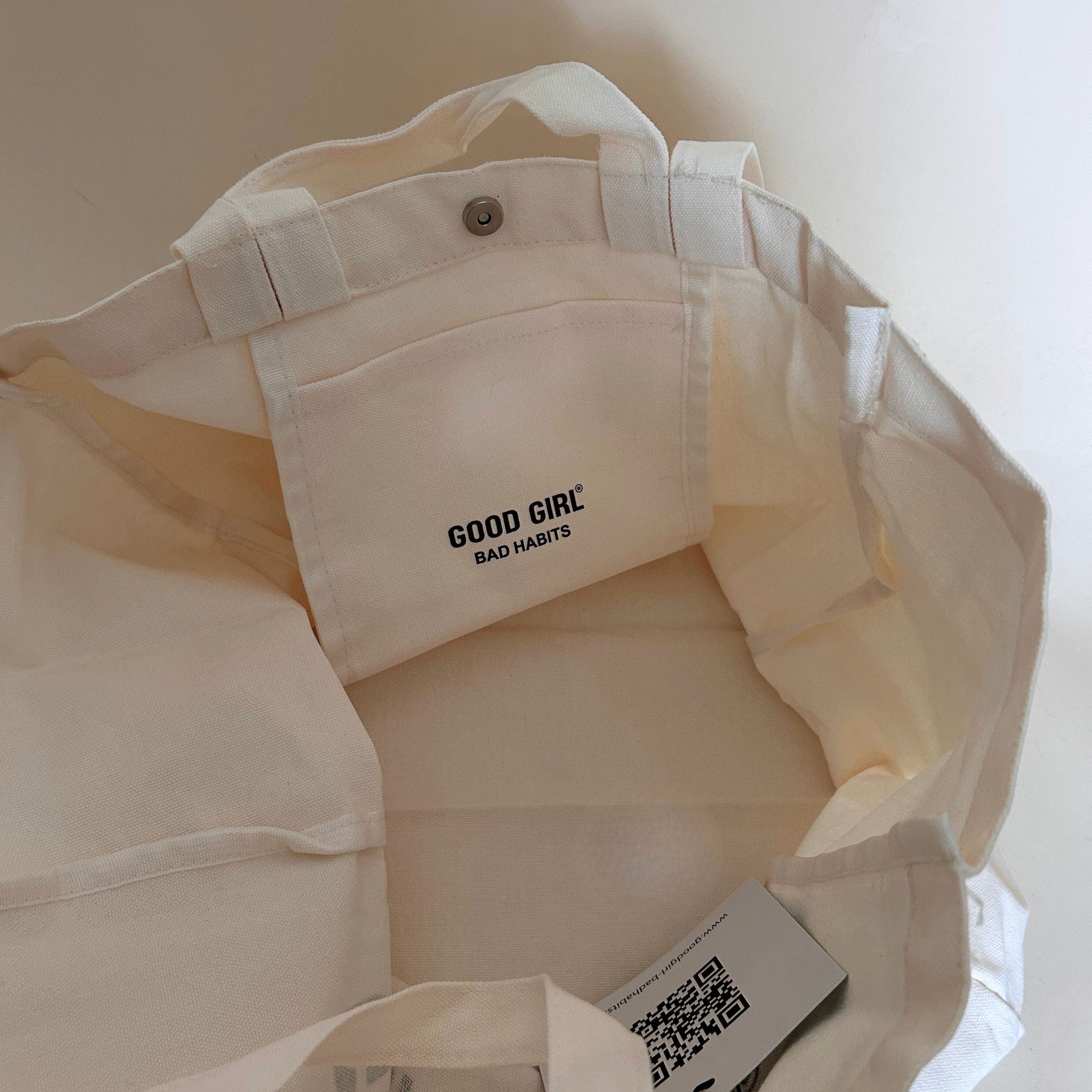 Tote Bag "GOOD GIRL BAD HABITS" GOOD GIRL BAD HABITS