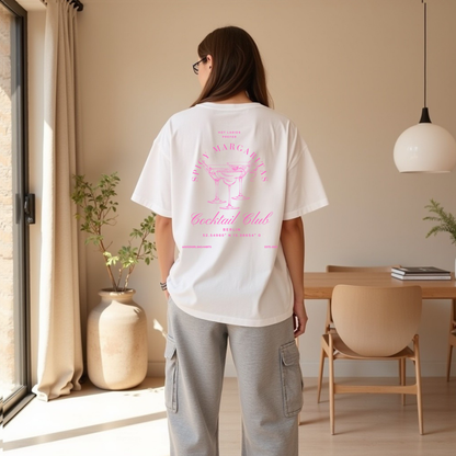 Oversized T-Shirt "Hot Ladies prefer Spicy Margaritas" GOOD GIRL BAD HABITS