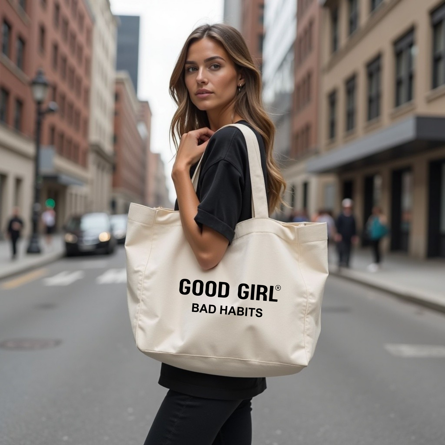Tote Bag "GOOD GIRL BAD HABITS" GOOD GIRL BAD HABITS