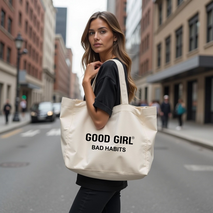 Tote Bag "GOOD GIRL BAD HABITS" GOOD GIRL BAD HABITS