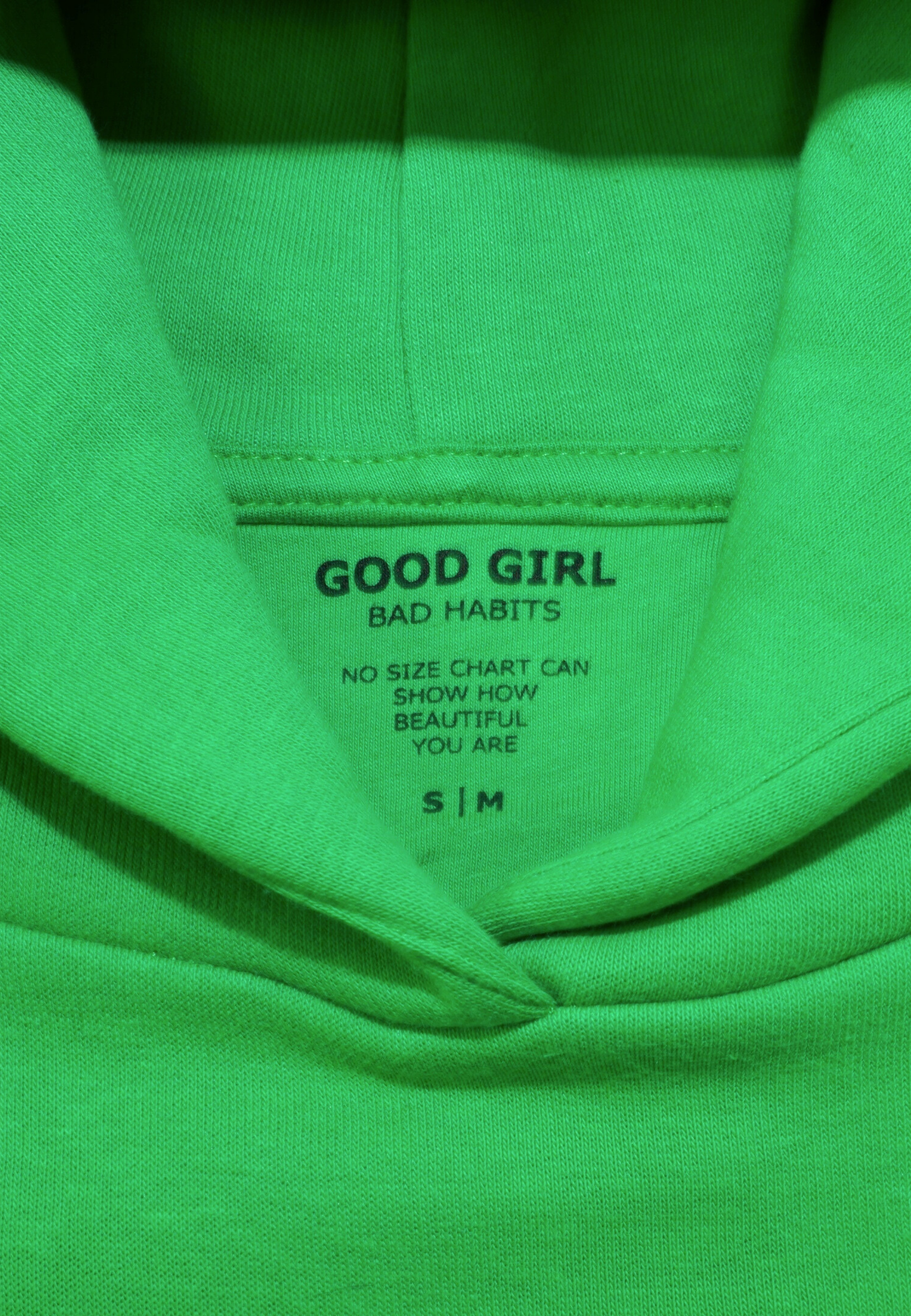 Crop Hoodie "TWENTY YEARS FROM NOW" - Weiss