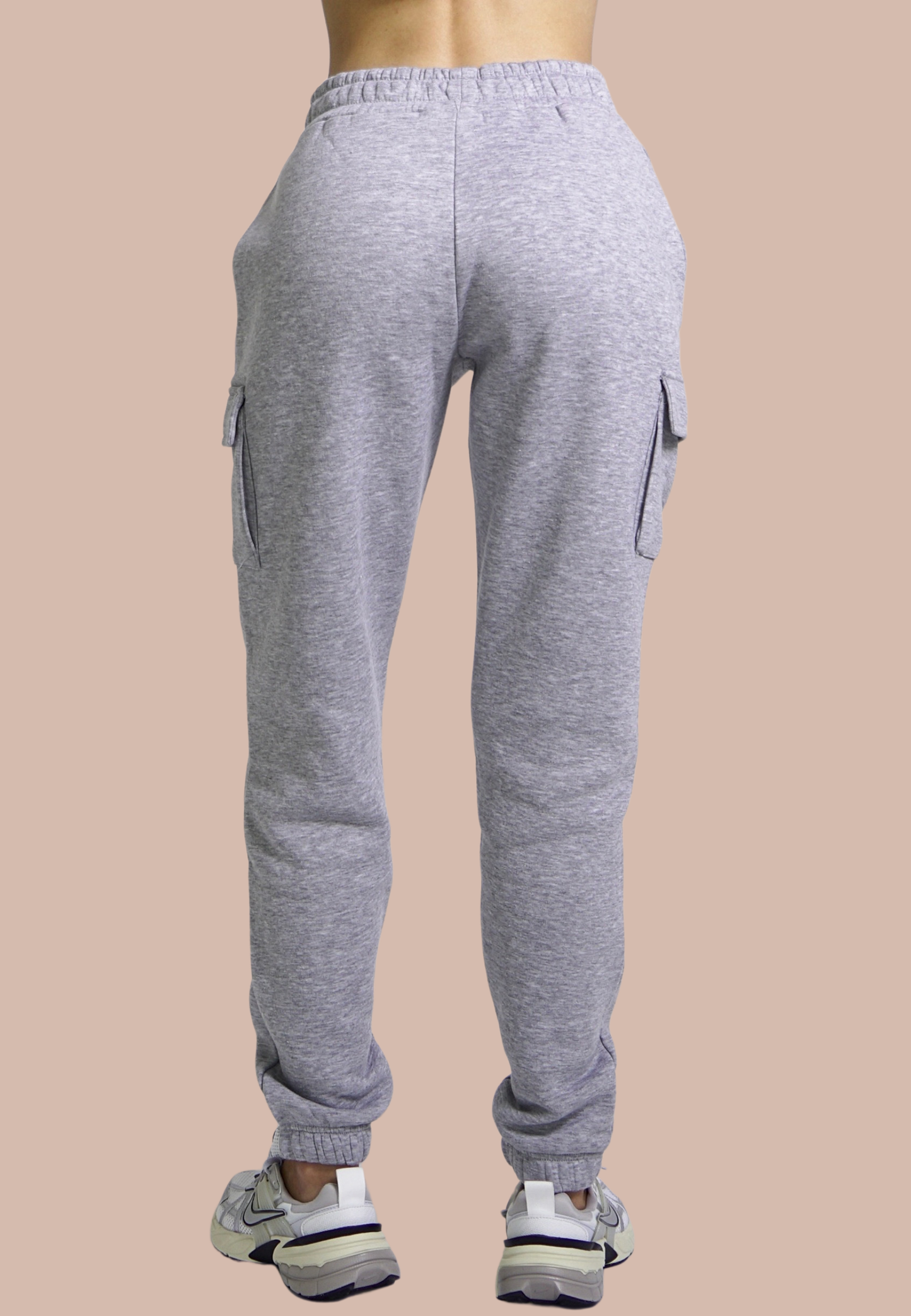 SONA Cargo Joggers White