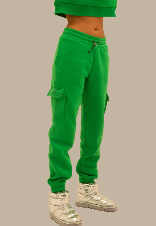 SONA Cargo Joggers Green
